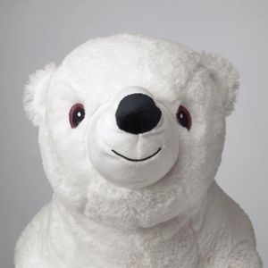 COPY - ❤️IKEA Snuttig PLUSH POLAR BEAR Soft Stuffed Animal Toy Gently Used